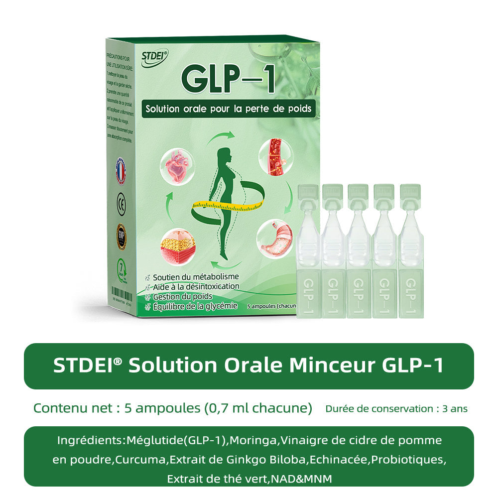 𝑆𝑇𝐷𝐸𝐼®𝐺𝐿𝑃-1 𝑆𝑜𝑙𝑢𝑡𝑖𝑜𝑛 𝑜𝑟𝑎𝑙𝑒 𝑝𝑜𝑢𝑟 𝑙𝑎 𝑝𝑒𝑟𝑡𝑒 𝑑𝑒 𝑝𝑜𝑖𝑑𝑠 - 👨⚕️