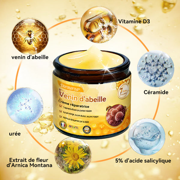 𝐃𝐨𝐫𝐦𝐨𝐫𝐧𝐚®💧Crème réparatrice à base de venin d'abeille